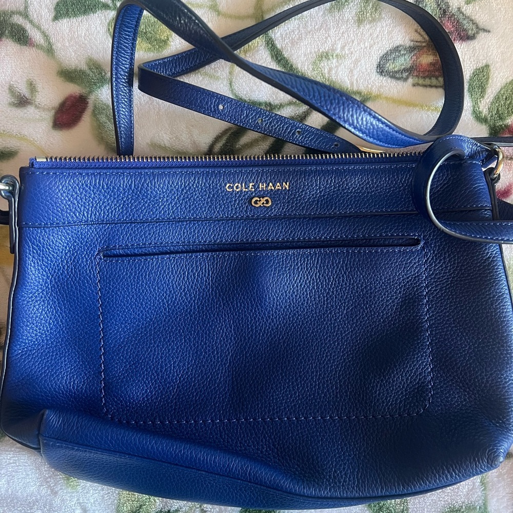 Blue Crossbody Bag